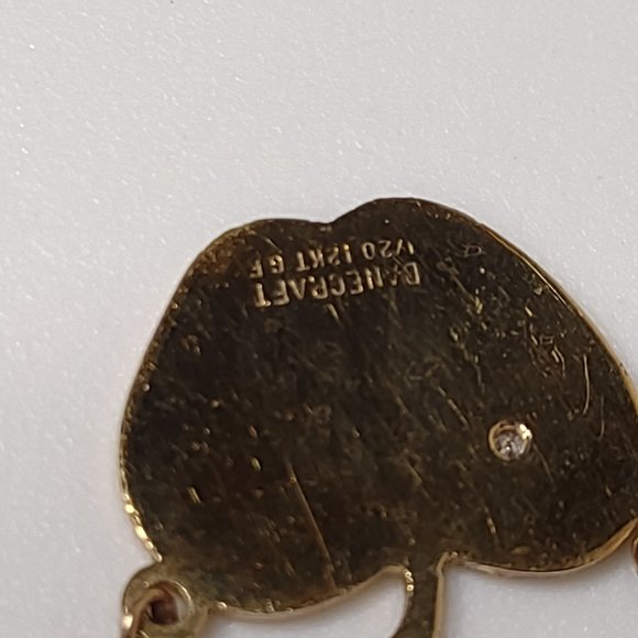 16.5 Inch Gold Filled Apple Necklace - Picture 8 of 12